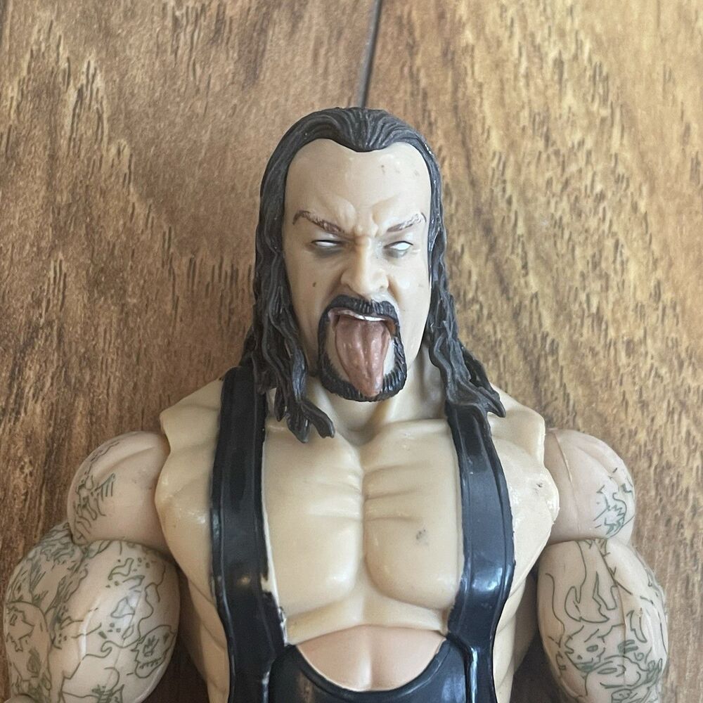 WWE WWF Wrestling Action Figure Undertaker Collectible Nostalgia Toy Jakks